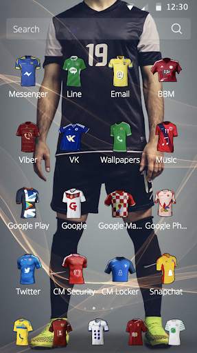 jersey soccer theme screenshot 3