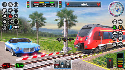 เกมรถไฟในเมือง เกมรถไฟ 3 มิติ screenshot 4