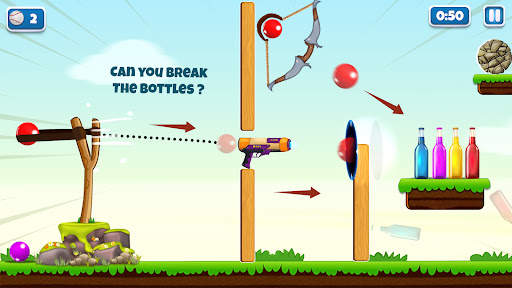 Permainan Bola Tembak Katapel screenshot 4