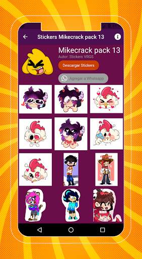 💎Stickers de Mikecrack y Los Compas para WhatsApp screenshot 4