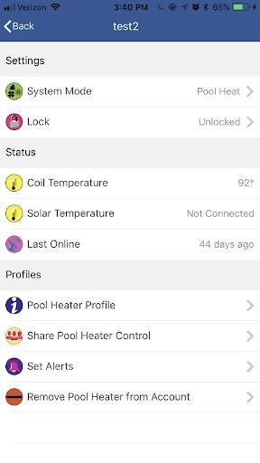 Built Right: Wifi Pool Heater screenshot 4