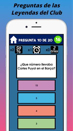 Barcelona Futbol Quiz - Juego de Preguntas screenshot 6