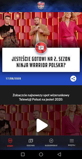 Ninja Warrior Polska screenshot 2