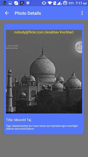 Explore Flickr screenshot 1