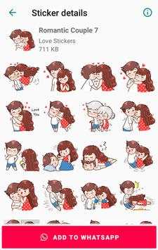 Romantic Couple Stickers screenshot 8