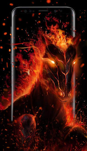 Flame Horse Live Wallpaper screenshot 3