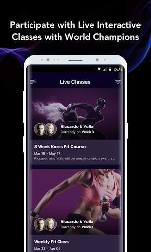 Koros - dance classes at home screenshot 2
