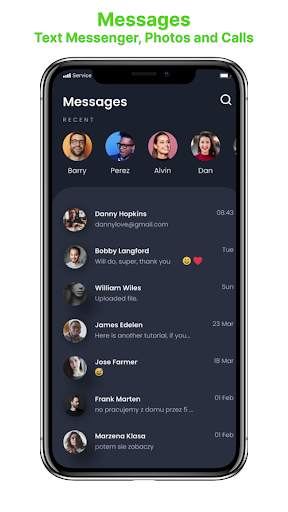 Messenger - Messages SMS & MMS screenshot 1