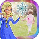 Your photo & frozen princesses logo