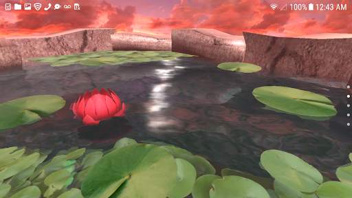 Lotus 3D Live Wallpaper screenshot 4