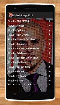 Pitbull Songs 2018 screenshot 3