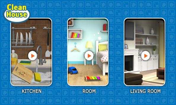 Cleaning Games - Clean House screenshot 1