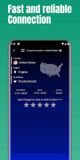 VPN USA - Secured VPN screenshot 3