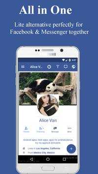 Lite Messenger for Facebook Lite screenshot 7