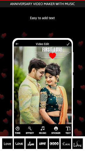 Anniversary Video Maker with Music screenshot 3