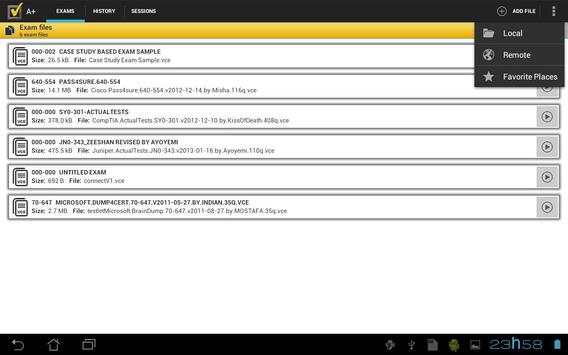 A  VCE Demo screenshot 7