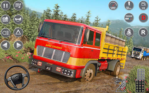 Mud Truck Driving Games 3D screenshot 1