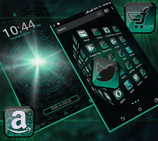 Hi Tech Launcher Theme screenshot 5