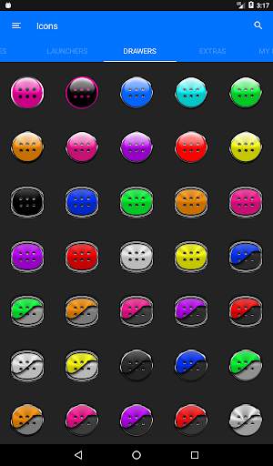 Pink Glass Orb Icon Pack скриншот 13
