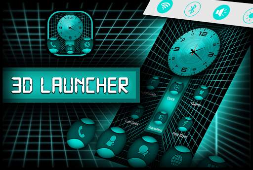 3D Launcher screenshot 1