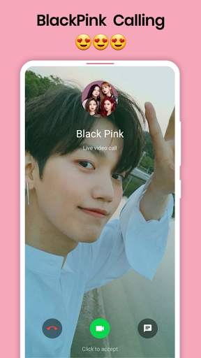 BlackPink Video Call : Fake Video Call BlackPink screenshot 1