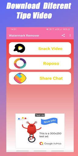 Video Downloader - without watermark screenshot 1