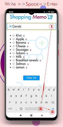 Shopping Memo screenshot 3