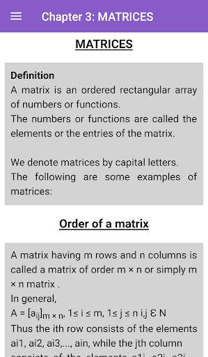 12th Maths Notes- Class screenshot 3