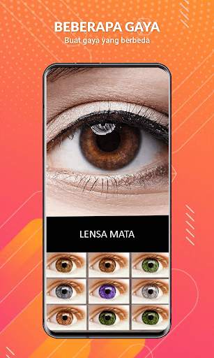 Eye Color Changer: Aplikasi Editor Lensa Mata screenshot 2