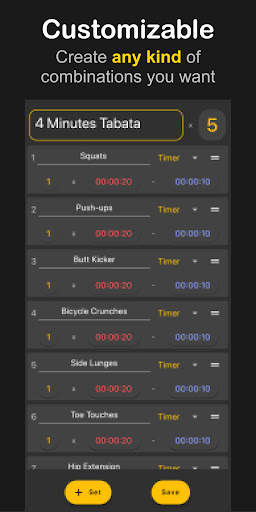 Interval Timer: Custom Workout screenshot 1