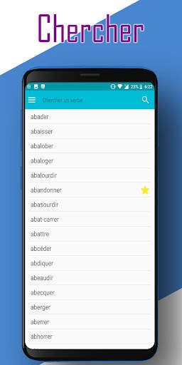 Conjugação em francês offline screenshot 2