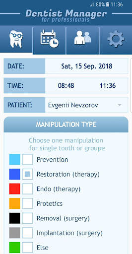 Dentist Manager: patient organiser software screenshot 8