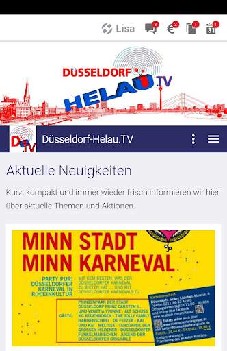 D  Helau TV screenshot 1