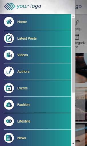 Delhi Developer WordPress Bloggers Mobile App Demo screenshot 2