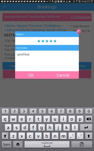 myRunner - Bus booking, Bus tickets, Bus tracking screenshot 7