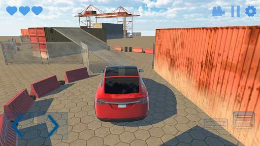 Electric Car Driving Game Sim screenshot 3