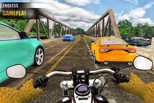 Super Hero Bike Endless Racing 3D screenshot 3