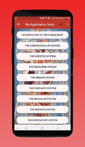 Human Body System – Inside the Human Body Offline 3 تصوير الشاشة