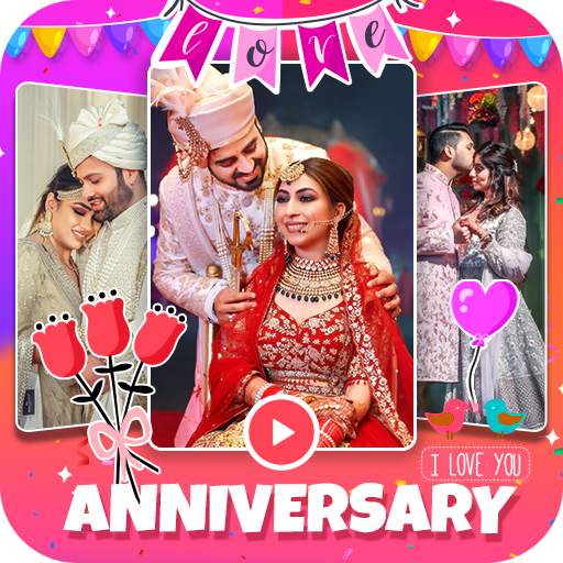 Wedding Anniversary Video Maker - anniversary gift 1.5