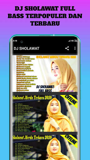 DJ SHOLAWAT OFFLINE REMIX 2021 screenshot 6