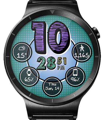 Retro Pop HD Watch Face Widget & Live Wallpaper screenshot 16