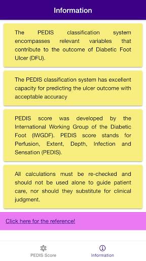 PEDIS Score Diabetes App screenshot 3