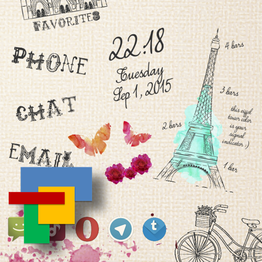 Leparis Theme Total Launcher icon
