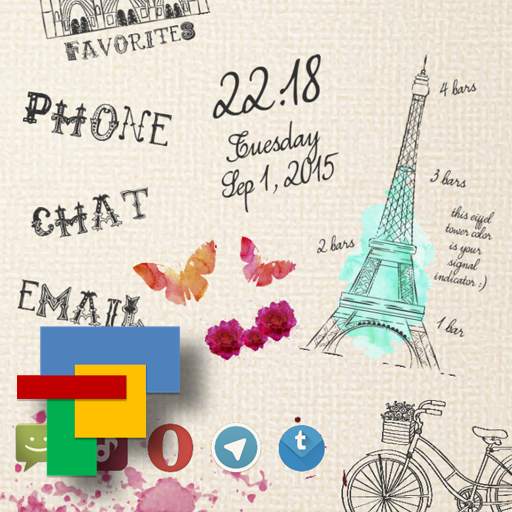 Leparis Theme Total Launcher 1.0
