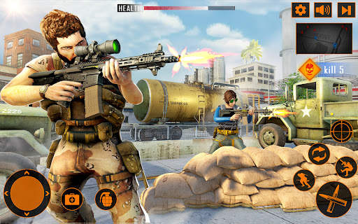 Gun Game FPS Commando Shooting screenshot 3