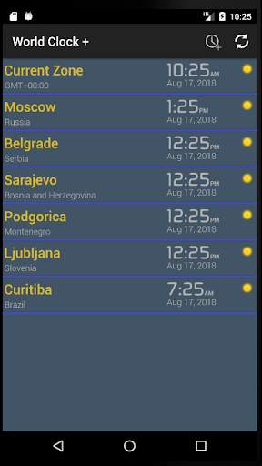World Clock   screenshot 3