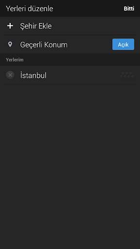 Yahoo Hava Durumu screenshot 5