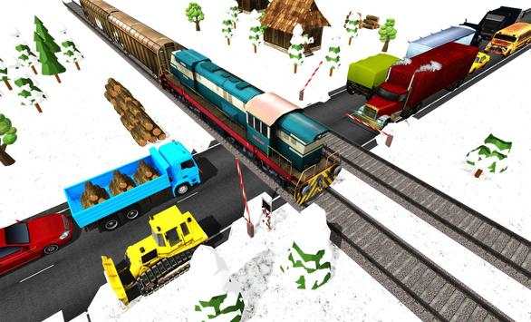 Real Railroad Train Crossing - Free Train Games screenshot 3