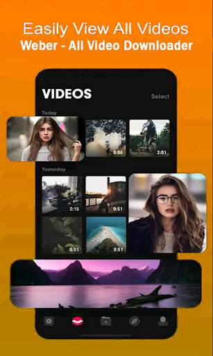 Weber - All Video Downloader screenshot 3