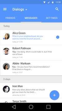 Zeus VK Messenger (beta) screenshot 1